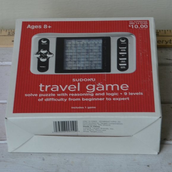SOLD battery electronic Sudoku travel game new puzzle strategy number game 2008 - Picture 5 of 12